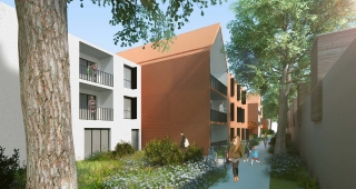 100 futurs logements à Bègles Mussonville - Agence architecture sport