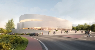 Construction of a Sports Complex in Caen - Stadium architect / Sport architecte studio