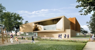Nauzemarelle Sportif Complex in Castelginest - Stadium architect / Sport architecte studio
