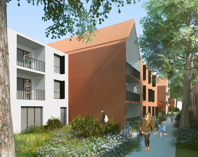 100 futurs logements à Bègles Mussonville - Agence architecture équipements sportifs, culturels et logements