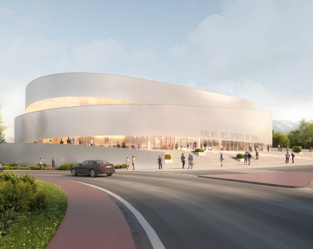 Construction d’un Palais des Sports à Caen - Agence architecture sport