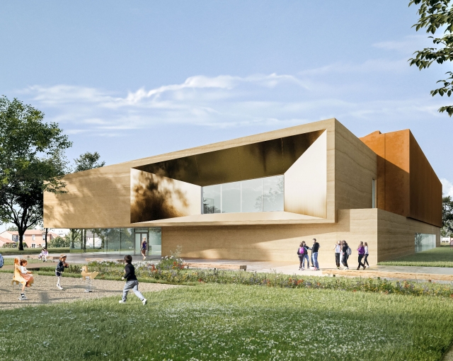 Nauzemarelle Sportif Complex in Castelginest - Sport architecte studio