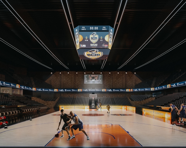Modernisation du Pôle Basket Sportica Nouvelle Génération à Gravelines - Agence architecture sport